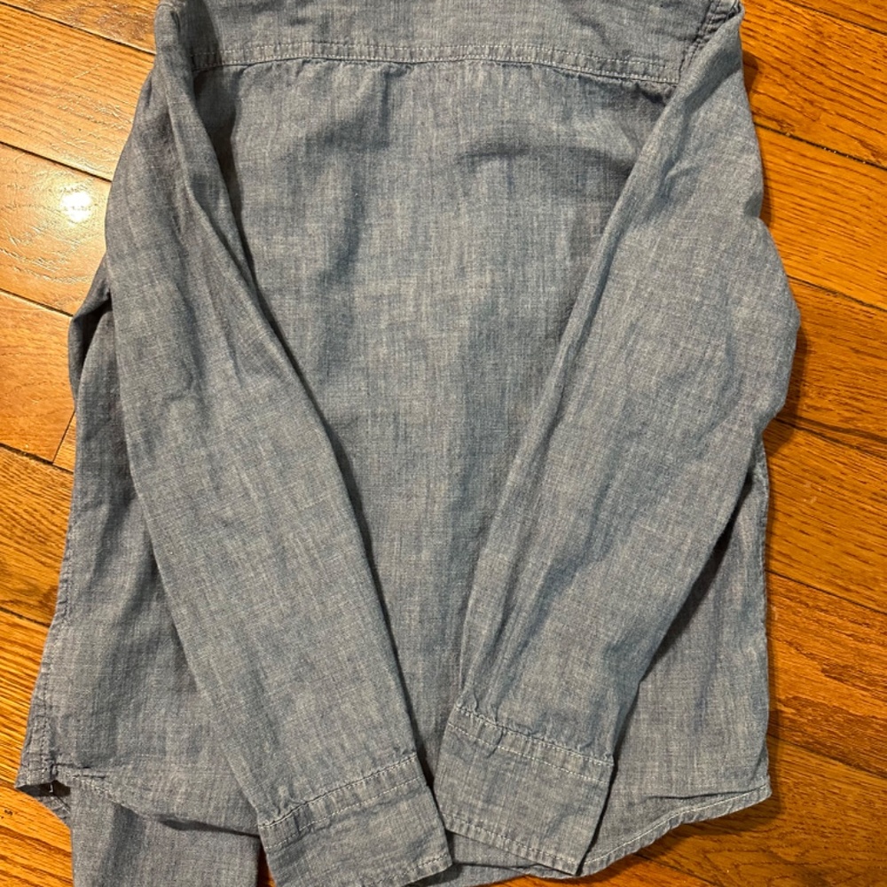 Blue Jean Ralph Lauren Button Up - Picture 2 of 3